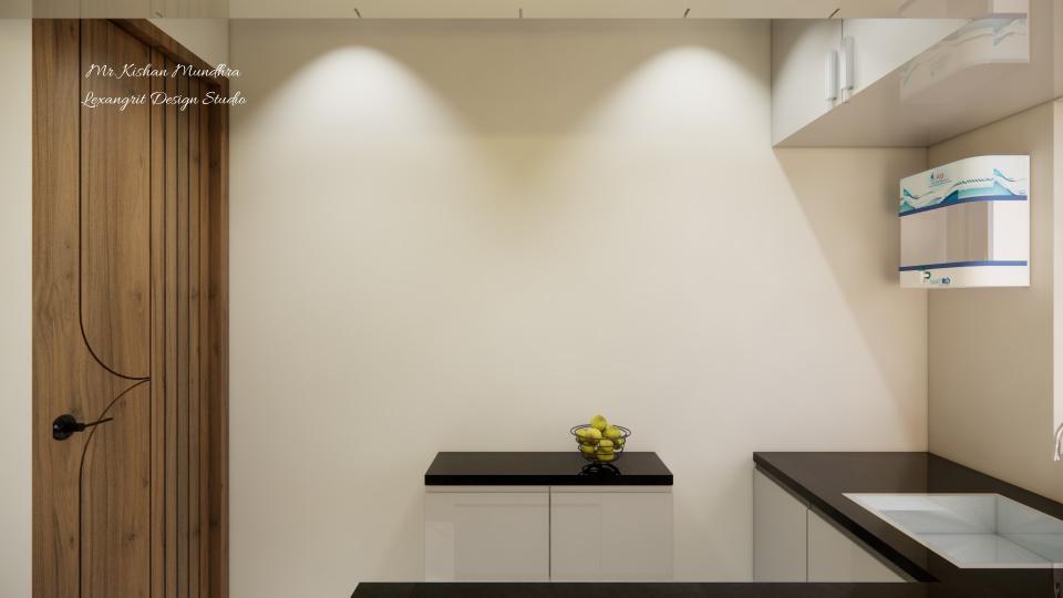 Kitchen another view storage area