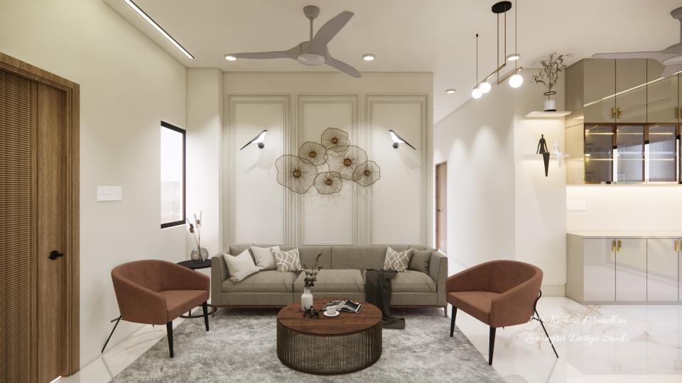 Living seating area view