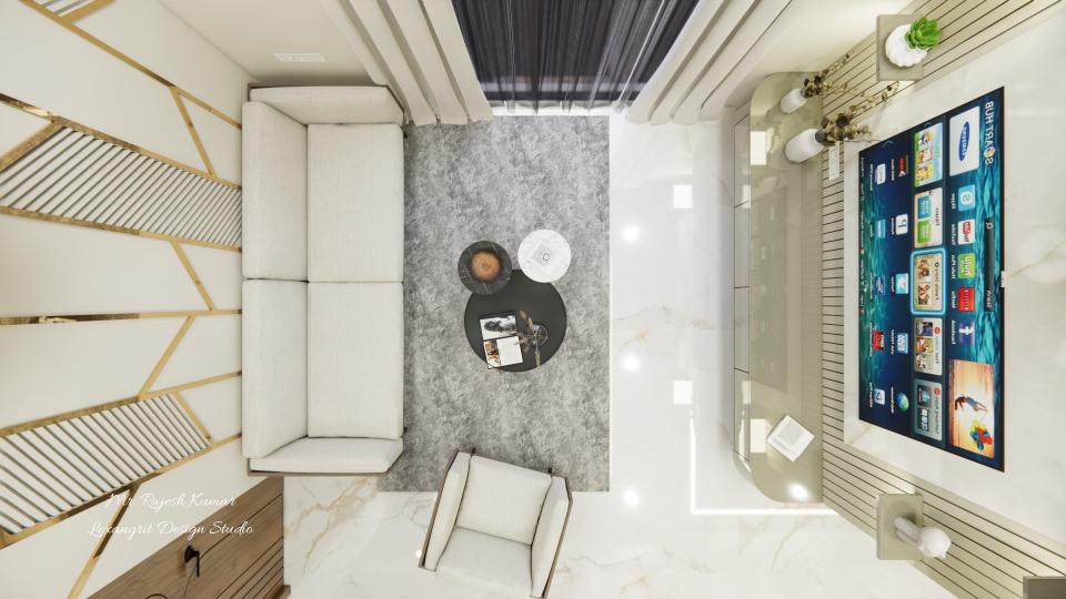 Living area top view