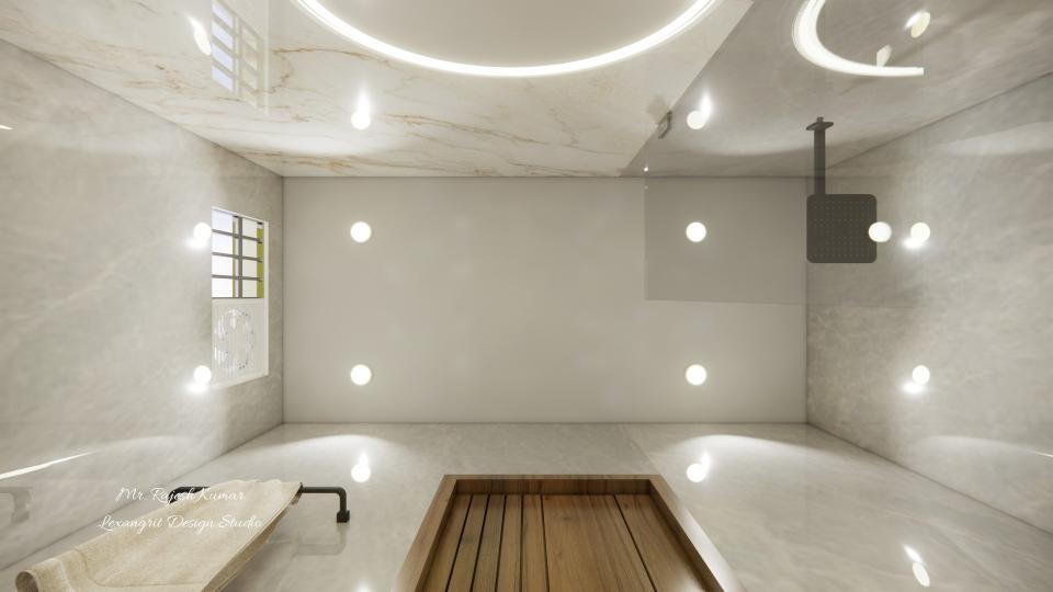 Washroom false ceiling view