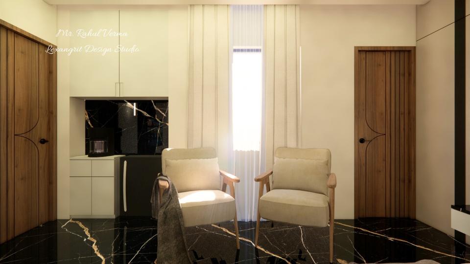 Bedroom sitting area