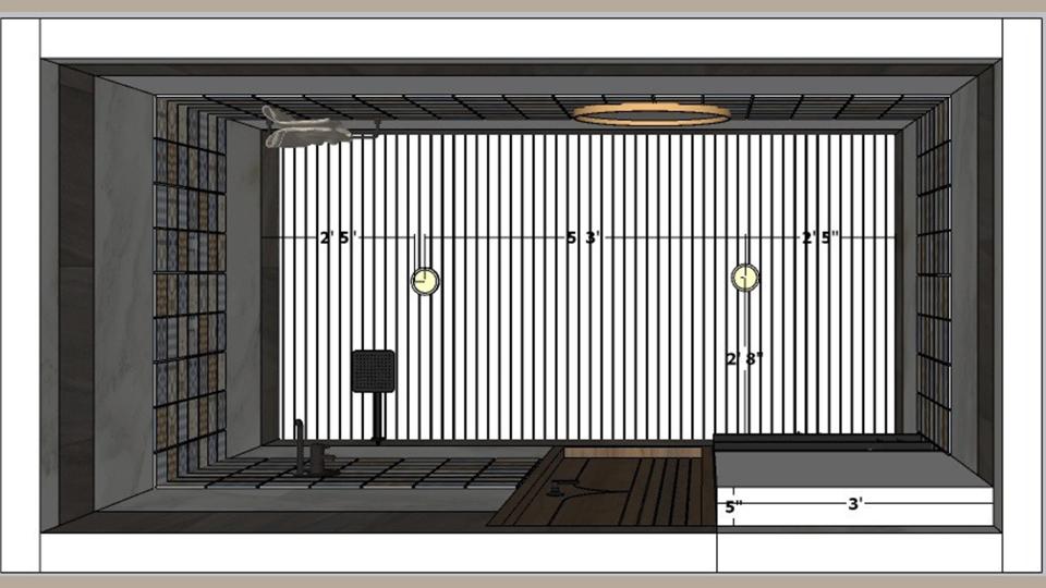False ceiling 2d dimensions