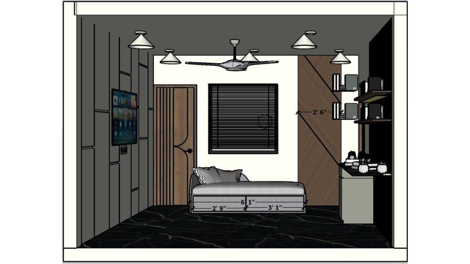 Office another view 2d dimensions