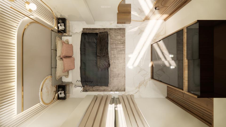 Master bedroom top view