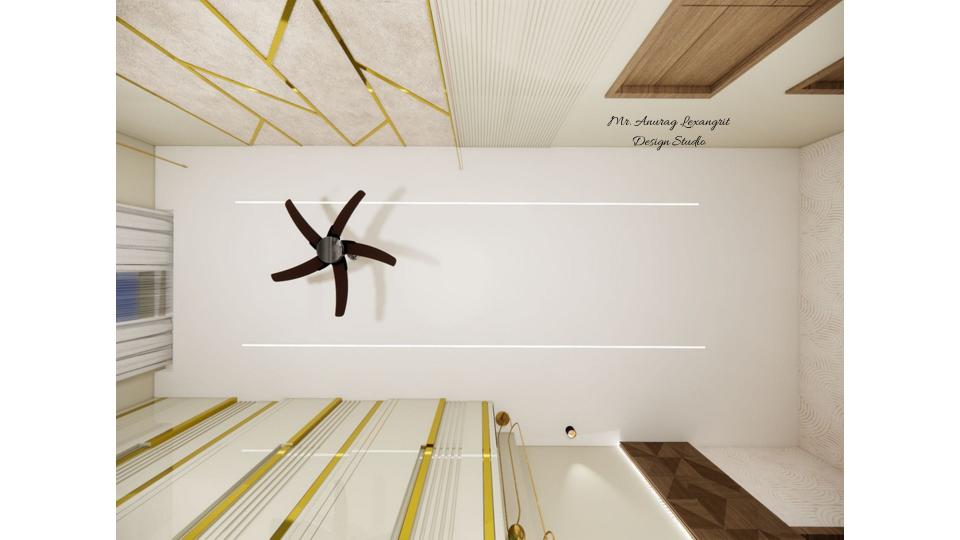 Parents bedroom false ceiling view