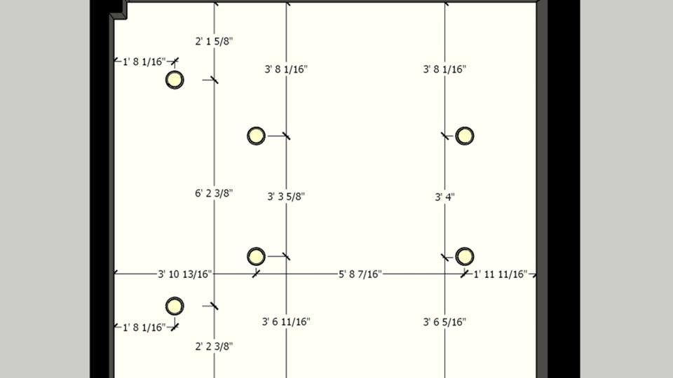 walk in closet top view 2d dimensions