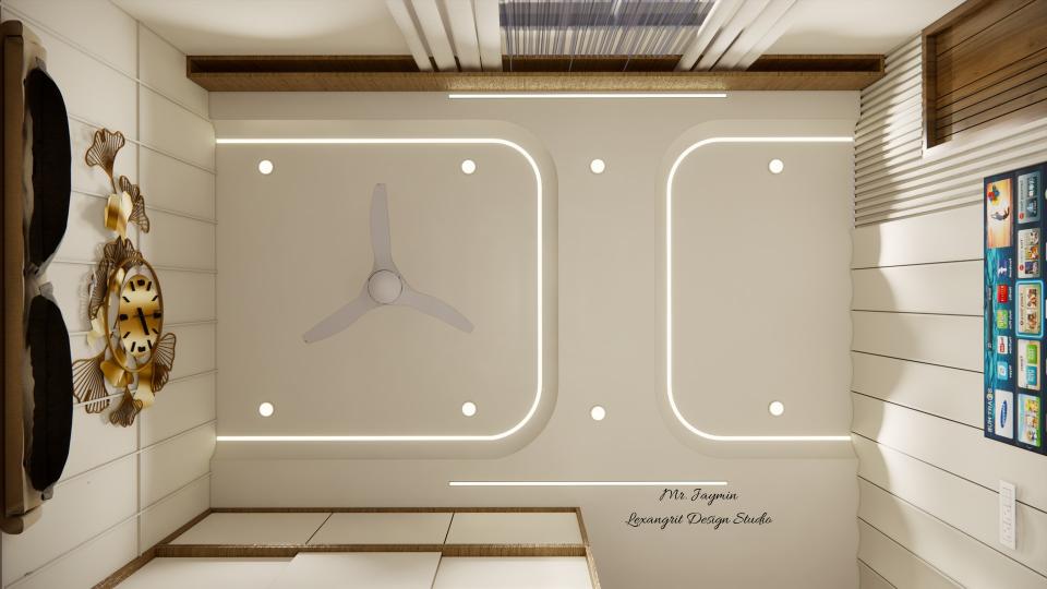 First floor bedroom 2 false ceiling view