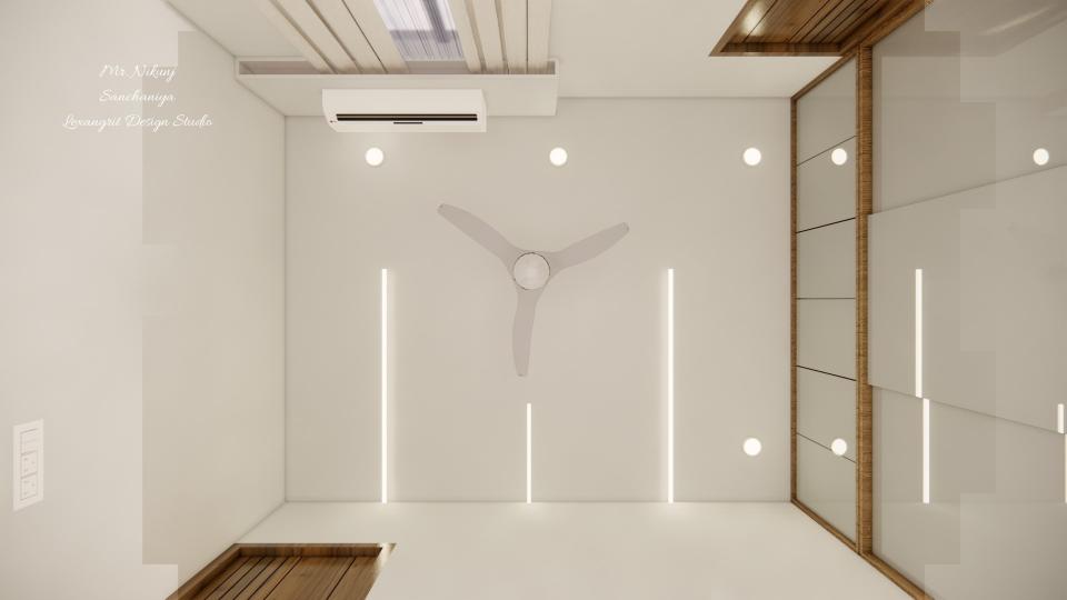 Bedroom 2 false ceiling view