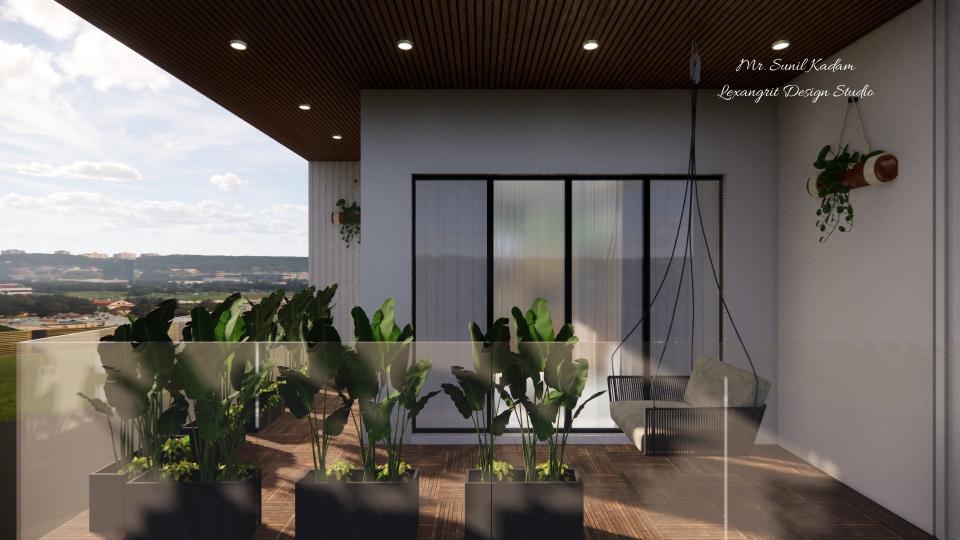 Balcony out side view