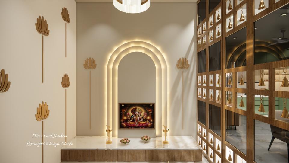 Puja room prayer unit