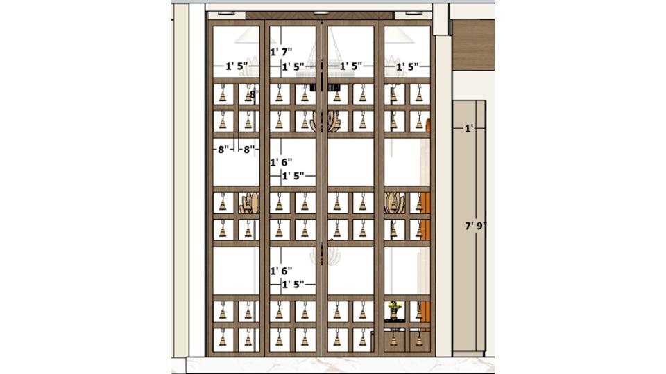 puja unit 2d dimensions