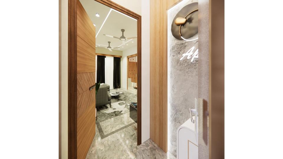 Entrance living room