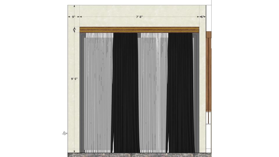 Image of the living room displaying a cozy reading nook with a plush armchair, and a center table against a tastefully decorated wall 2d dimensions