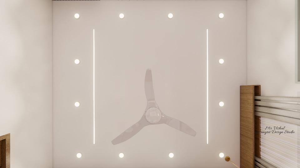 Master bedroom false ceiling view