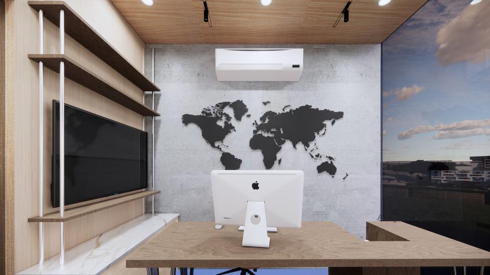 Real estate boss cabin design