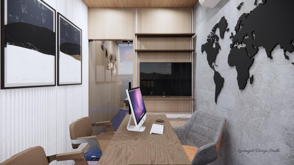 Real estate boss cabin design