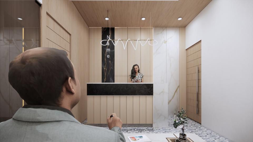 Reception desk design