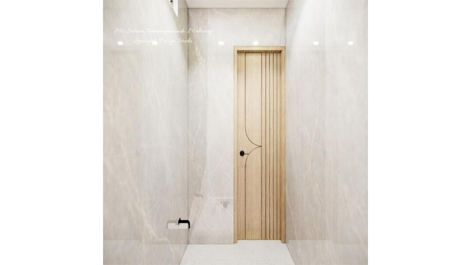 After entrance Wc area view