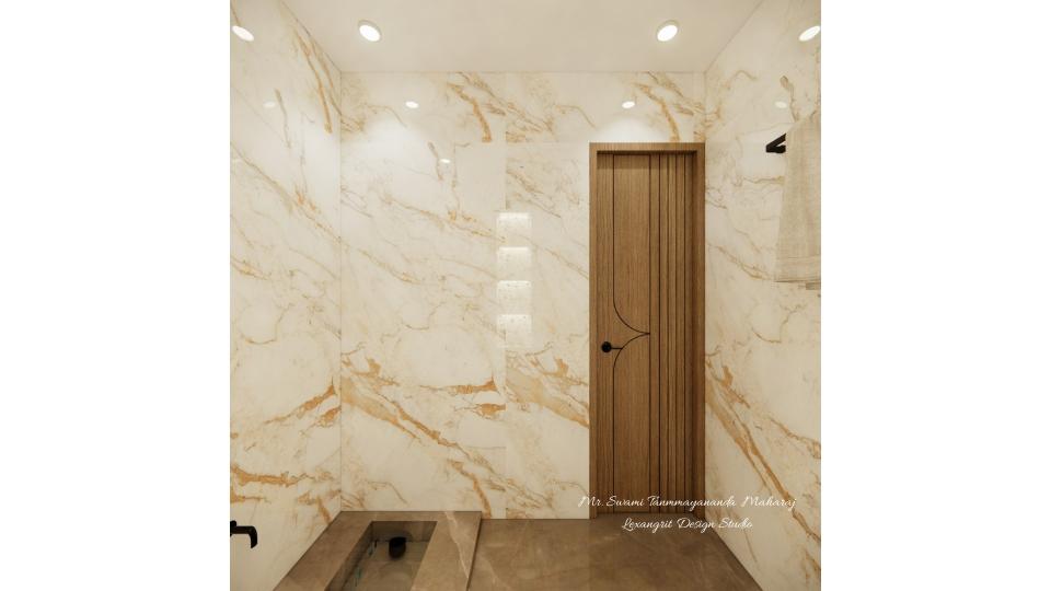 Bathrooom entrance door view