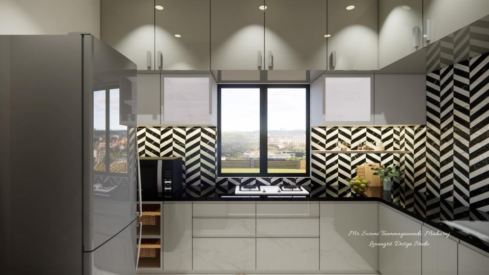 Kitchen cooking area and some more storage