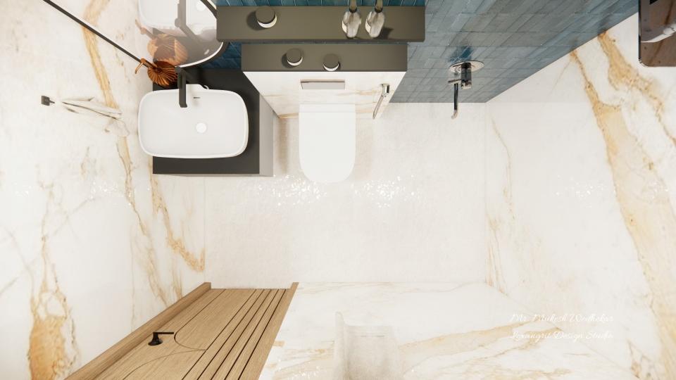 Attach toilet toffee