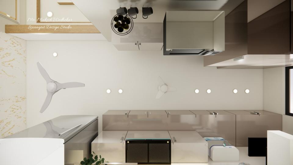 Kitchen false ceiling view