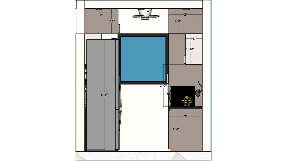 Kitchen gas oven you and some storage with weaker basket 2d dimension