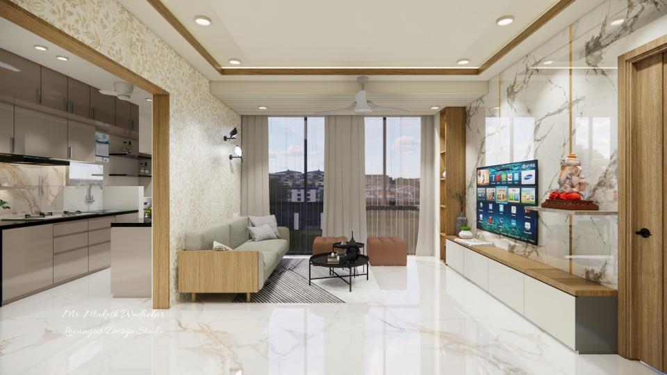 Living room Entrance all view