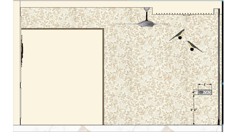 Living room seating area 2d dimension