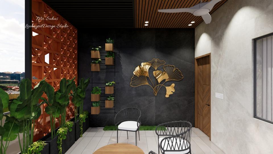 We are interior designers in Ahmednagar | Mr. Suhas Pawar's Villa interior design project by Lexangrit Design Studio