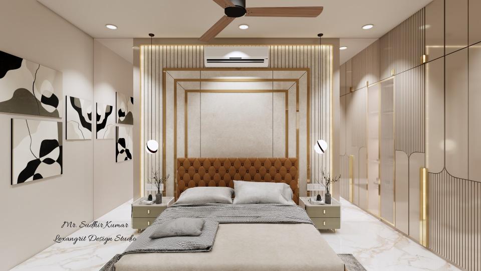 Beautiful bedroom interior design