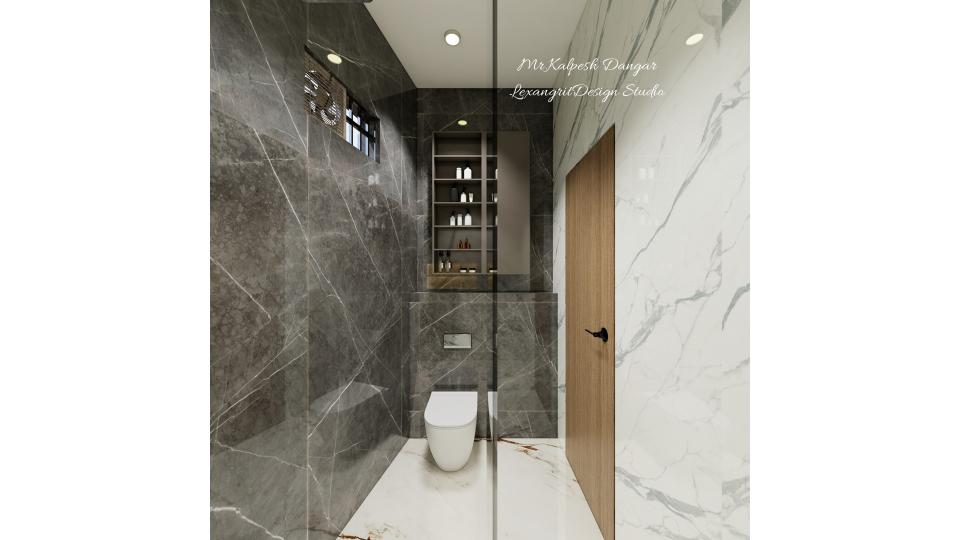 Toilet wc with concealed cistern