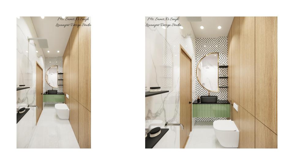 toilet sink unit design with vanity