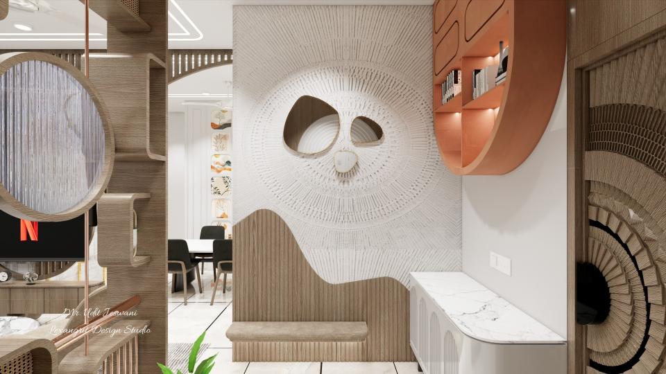 We are interior designers in Vadodara | Mr. Udit Jeswani's Villa interior design project by Lexangrit Design Studio