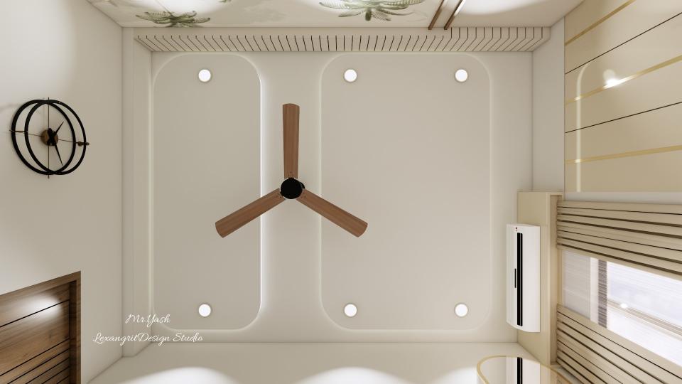 Bedroom false ceiling idea