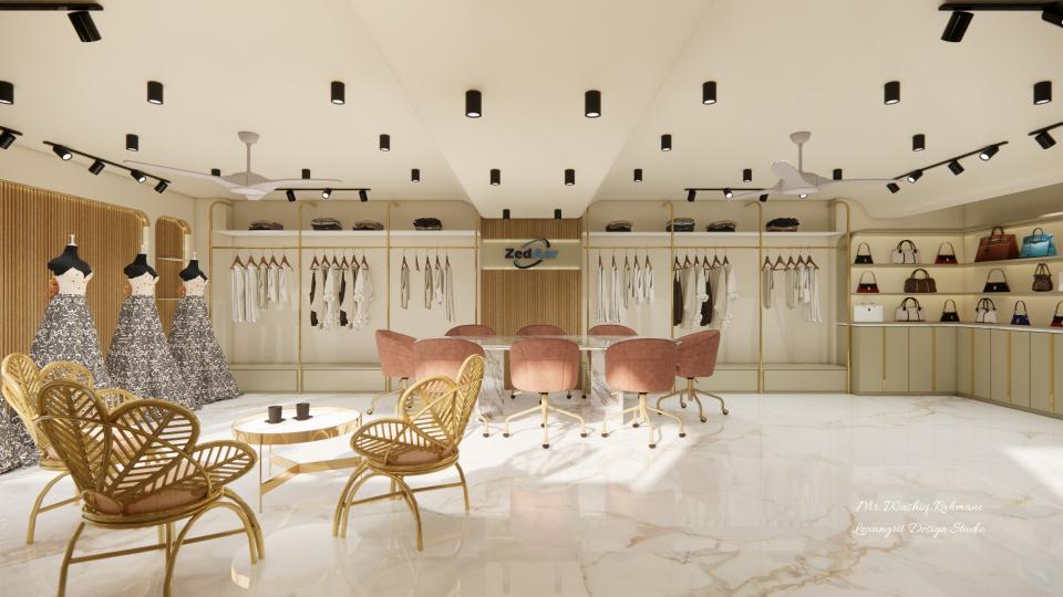 Client meeting and seating area