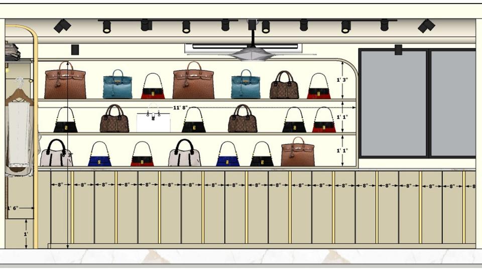 Some luxurious handbag